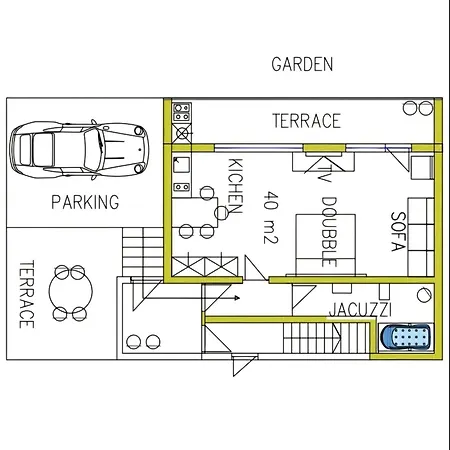 Appartamento Croatia Trogir, 4 Rooms, Pool 4km *